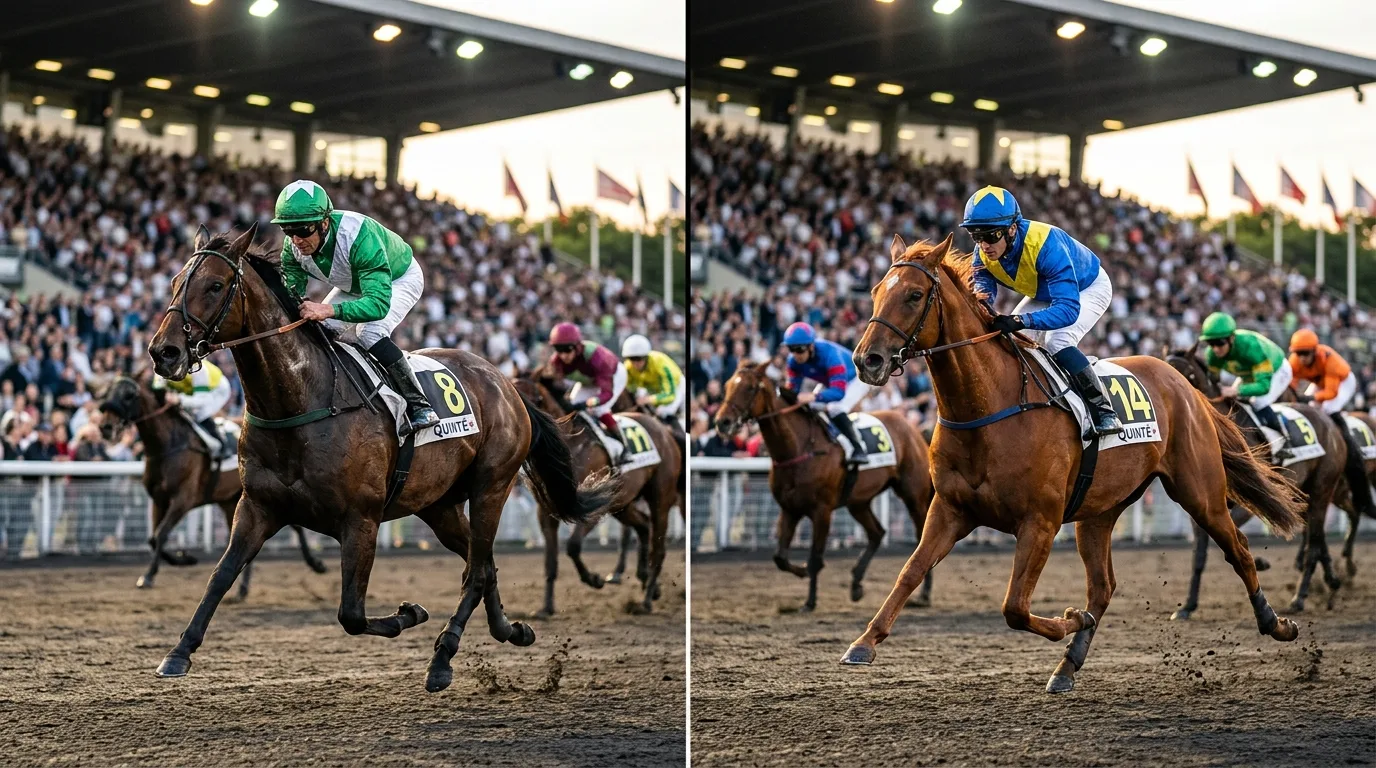 Jockey et outsider illustrant la typologie des types de tocard au Quinté+